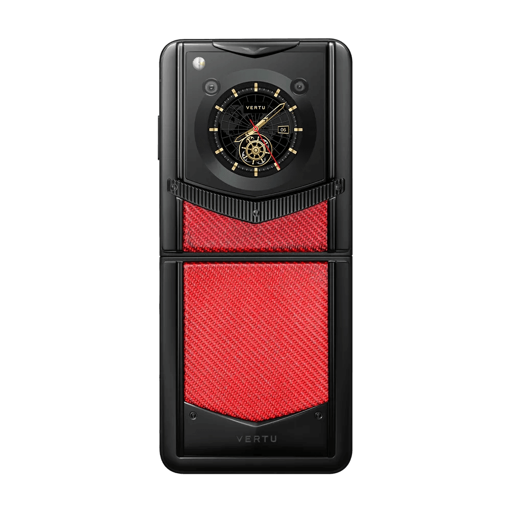 Vertu IRONFLIP CARBON TEXTURE RED