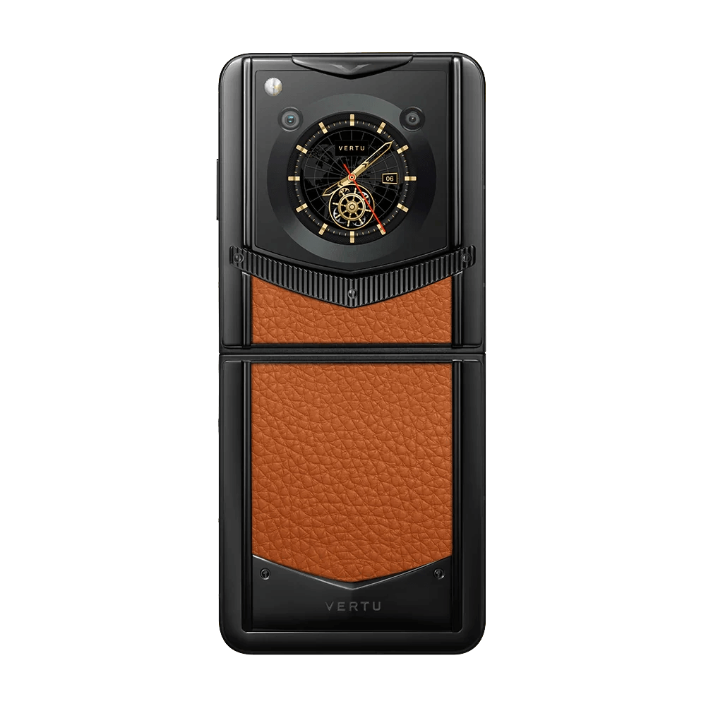Vertu IRONFLIP DAWNING ORANGE CALF BES FEE