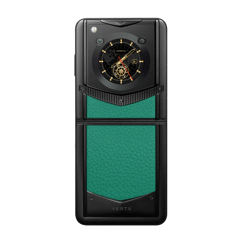 Vertu IRONFLIP VERONA GREEN CALFSKIN