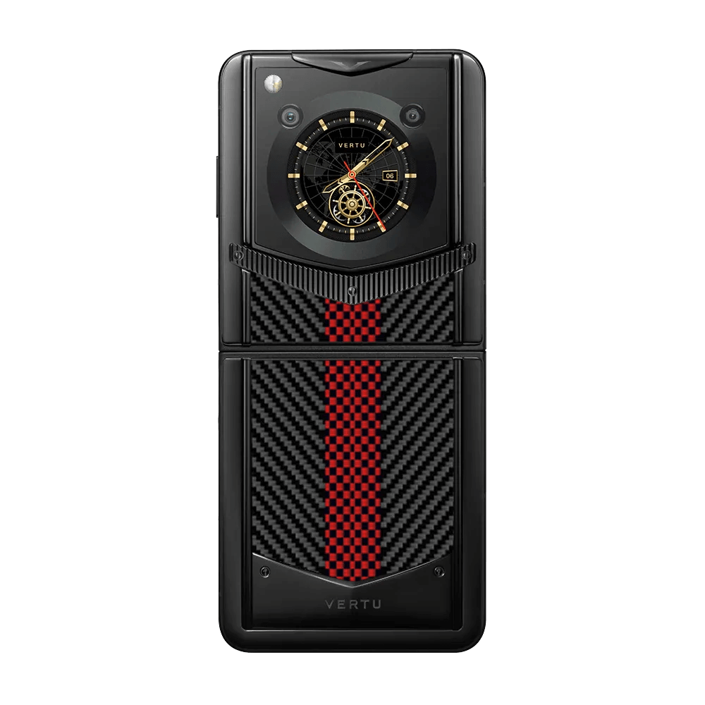 Vertu IRONFLIP CARBON TEXTURE AUSPICIOUS PHOENIX