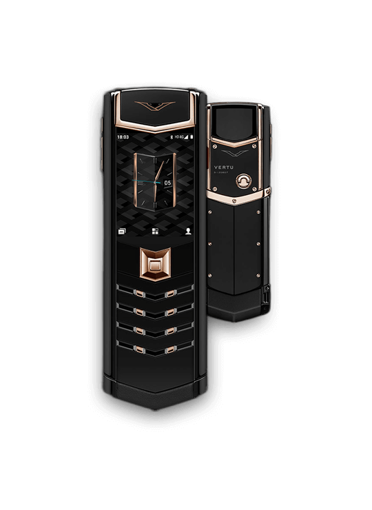 گوشی موبایل سیگنچر وی ورتو مدل RED GOLD ULTIMATE BLACK