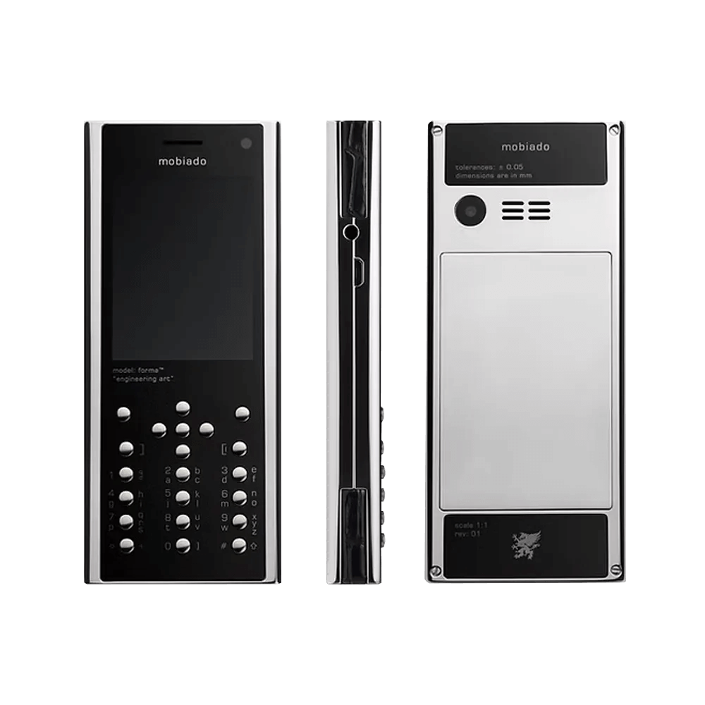 خرید گوشی موبایل دست ساز فورما موبیادو مدل MOBIADO FORMA STEEL BLACK - vertumobile