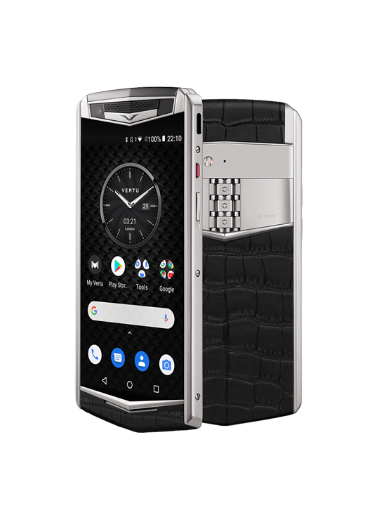 گوشی موبایل ورتو استر پی مدل BAROQUE TITANIUM MATT BLACK ALLIGATOR