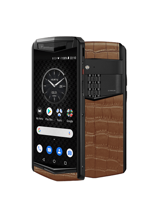 گوشی موبایل ورتو استر پی مدل GOTHIC TITANIUM AMBER CINNAMON ALLIGATOR