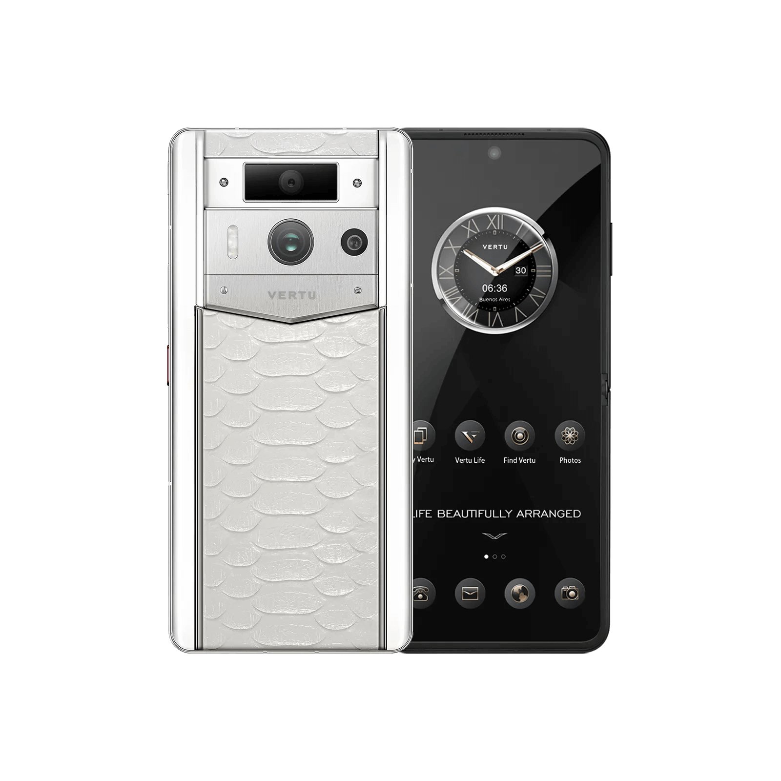 گوشی موبایل متاورتو مکس نسل ۲ مدل The Fortune Serpent Edition Creamy White