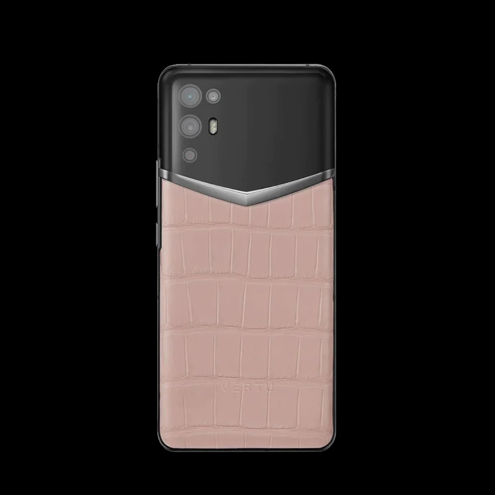 گوشی موبایل آی ورتو مدل ALLIGATOR SKIN 5G SAKURA PINK - ورتو موبایل