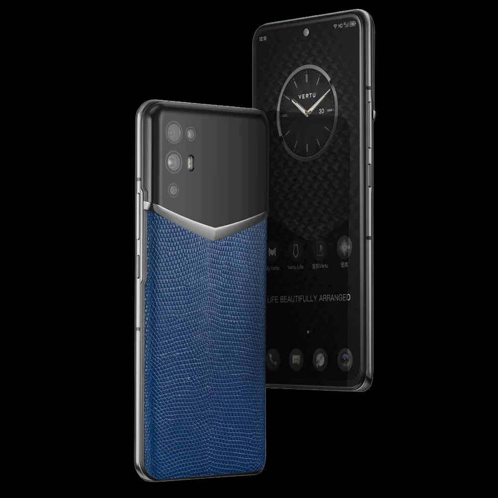 گوشی موبایل آی ورتو مدل LIZARD SKIN 5G BLUE