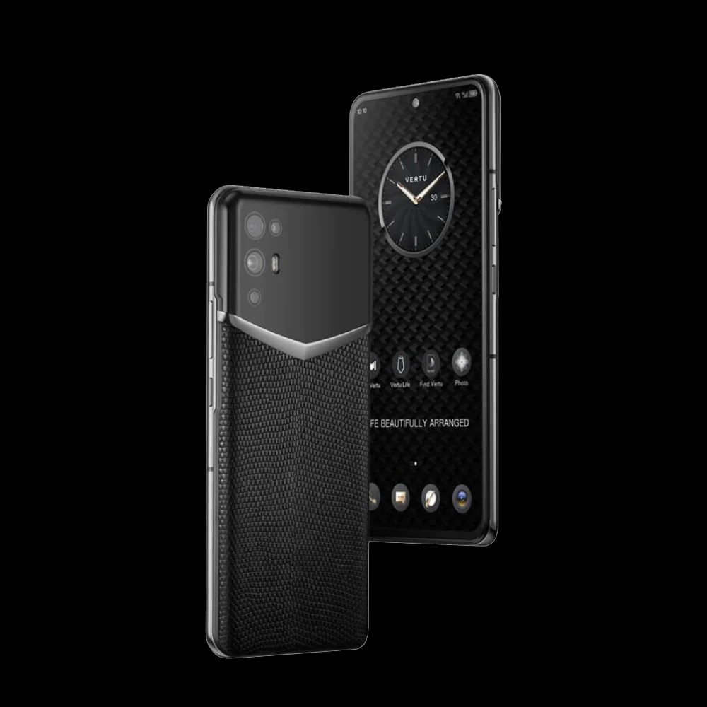 گوشی موبایل آی ورتو مدل LIZARD SKIN 5G ONYX BLACK