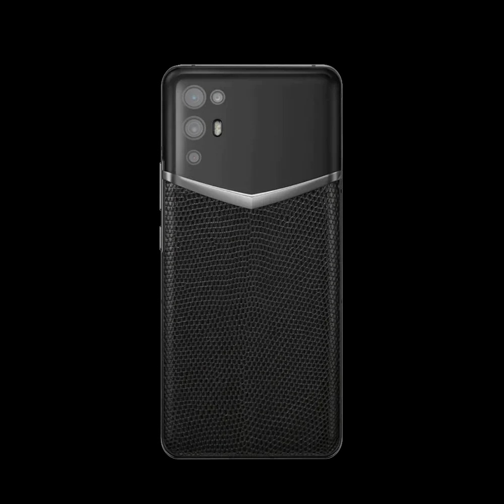 گوشی موبایل آی ورتو مدل LIZARD SKIN 5G ONYX BLACK - ورتو موبایل
