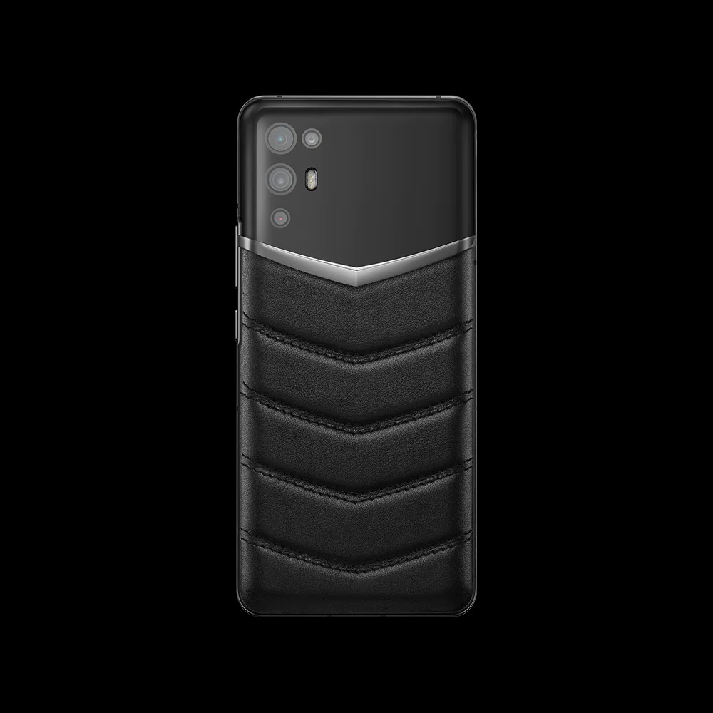 گوشی موبایل آی ورتو مدل V QUITING CALFSKIN 5G BLACK - ورتو موبایل