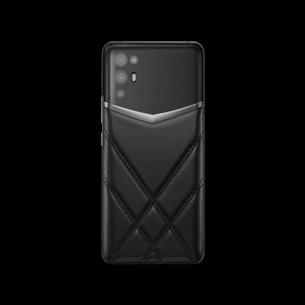 گوشی موبایل آی ورتو مدل X QUITING CALFSKIN 5G BLACK