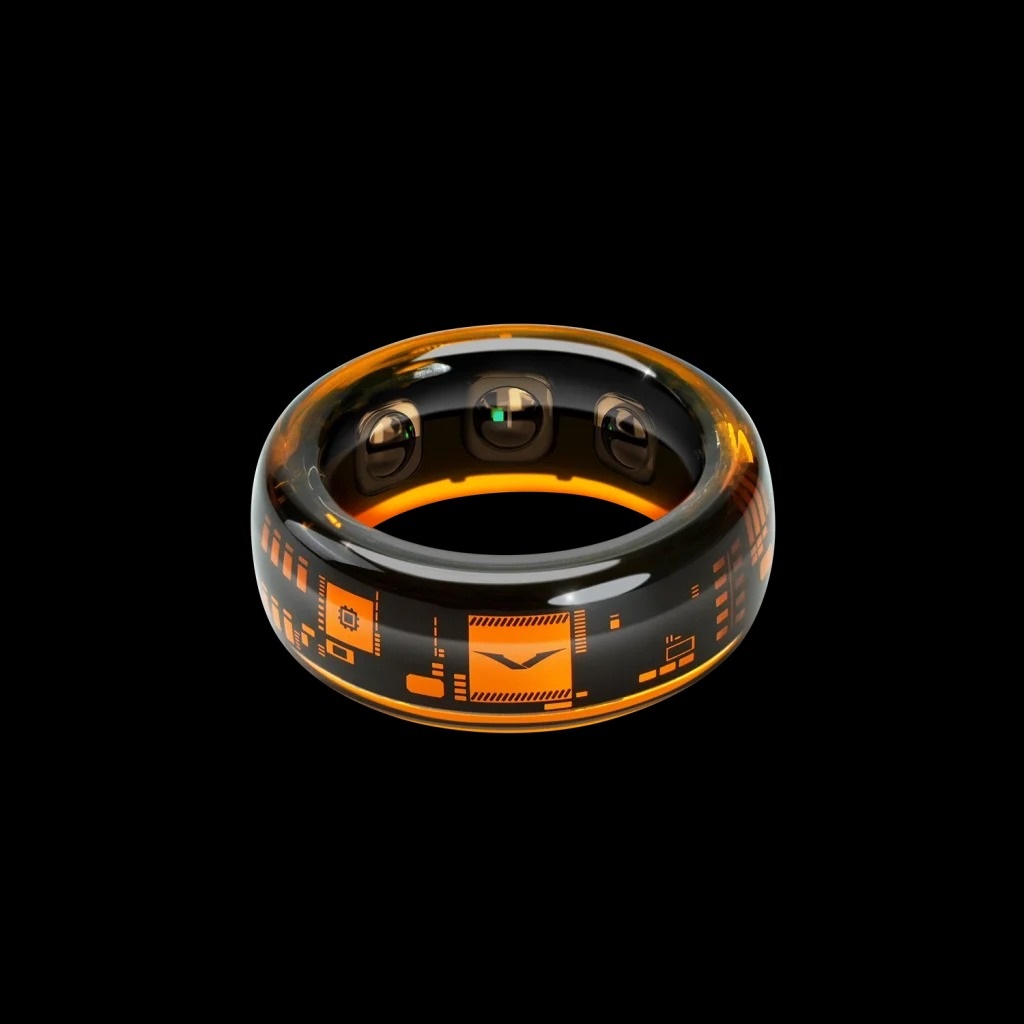 حلقه هوشمند ورتو مدل Vertu Ai Aura Ring – Orange - ورتو موبایل
