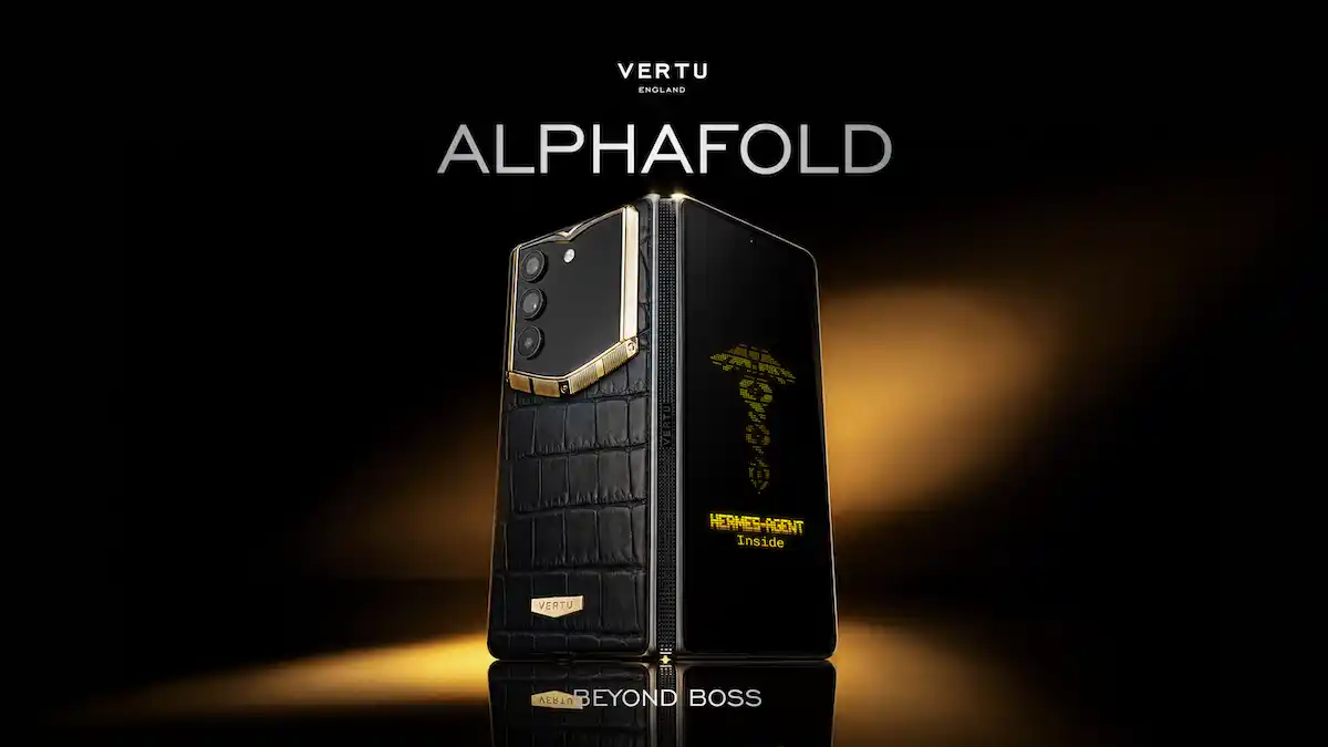 خرید گوشی ورتو ALPHAFOLD | تاشوی لاکچری با هوش مصنوعی و داشبورد اجرایی VPS